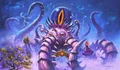 C'Thun, the Shattered in Madness at the Darkmoon Faire.