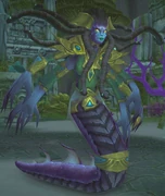 Lady Naz'jar, a naga sea witch