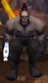 Gray skin and tattoos, a Dragonmaw orc (old model).