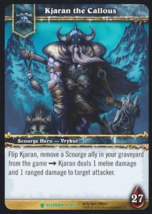 Kjaran the Callous TCG Card