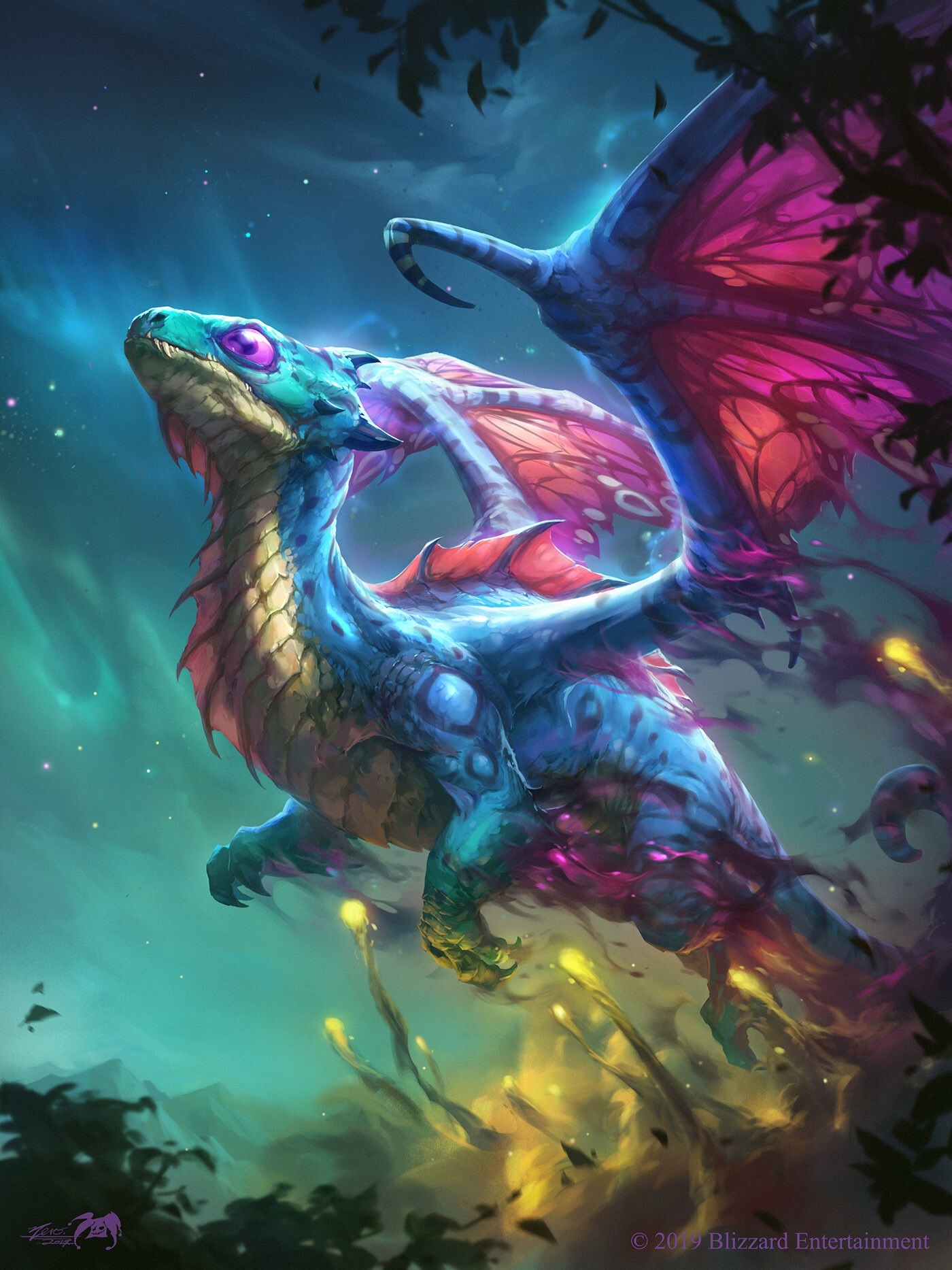 PET * wow papel dragón mascota Dragon papalote World of Warcraft * 