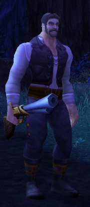 Garrison Ford as he appeared before the male model update.