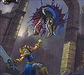 Onyxia Blood Talisman card with Onyxia's head