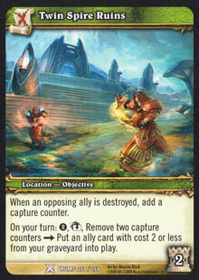 Twin Spire Ruins TCG Card