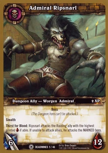 Admiral Ripsnarl TCG Card