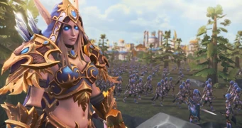 Ranger-General Sylvanas in her hero trailer.