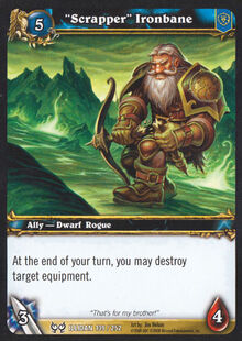 Scrapper Ironbane TCG Card Illidan