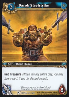Darok Steelstrike TCG Card