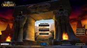 Login screen World of Warcraft alpha