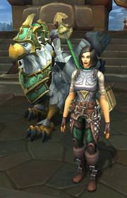 Taelia and Galeheart in Boralus