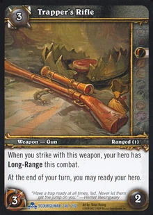 Trapper's Rifle TCG Card