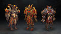 Druid, Warrior (Heroic), and Shaman