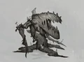 Creature concept for a plant-like haunt for Warlords of Draenor.