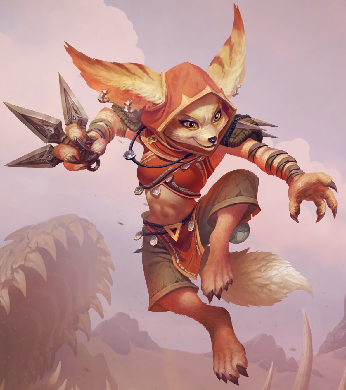 World of Warcraft's upcoming races revealed: adorable foxes and