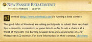 Wowhead in WoW Community Site News Contest