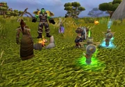 Thrall meets with the  to discuss the problems with Azeroth.