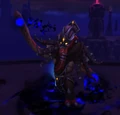 The updated spellcaster model from patch 8.3.0