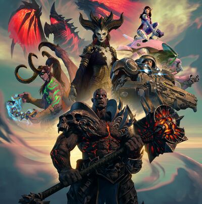 BlizzConline key art