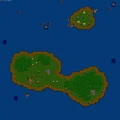 The maritime area of the Southshore region during the Second War.