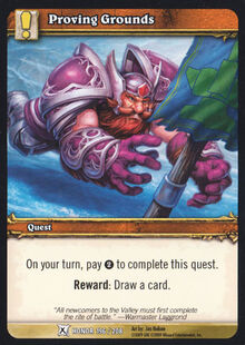 Proving Grounds TCG Card