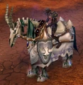 White Skeletal Warhorse