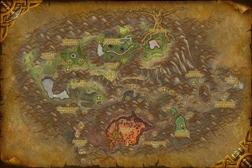 Mount Hyjal map