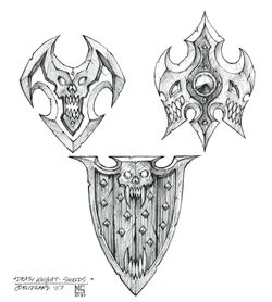 Death knight shields Mark Gibbons.jpg
