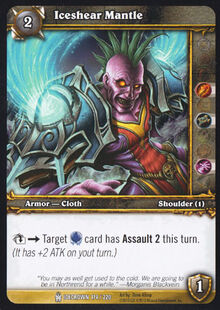 Iceshear Mantle TCG Card