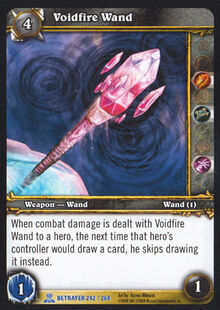 Voidfire Wand TCG Card