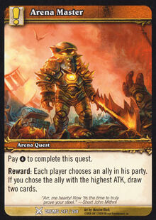 Arena Master TCG Card
