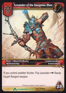 Levander of the Sanguine Shot TCG Card