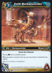 Swift Mechanostrider TCG Card