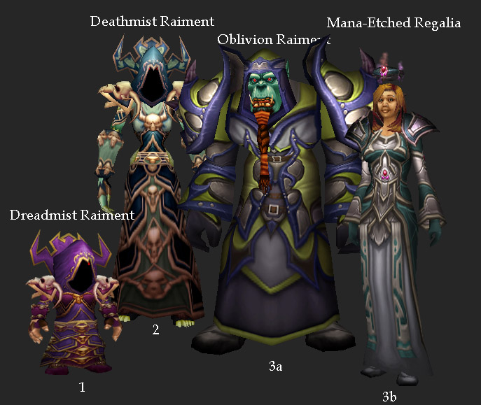 Shadow's Embrace - Item Set - TBC Classic