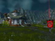 The Blacksmith in , under the control of the Horde.