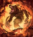 Immolation Trap card art featuring a furbolg.