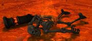Mokrik Blackfingers skeleton