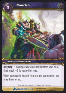 Nourish TCG Card