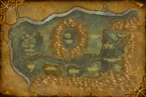 Duskwood map