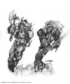 Footman vs Grunt by Chris Metzen.