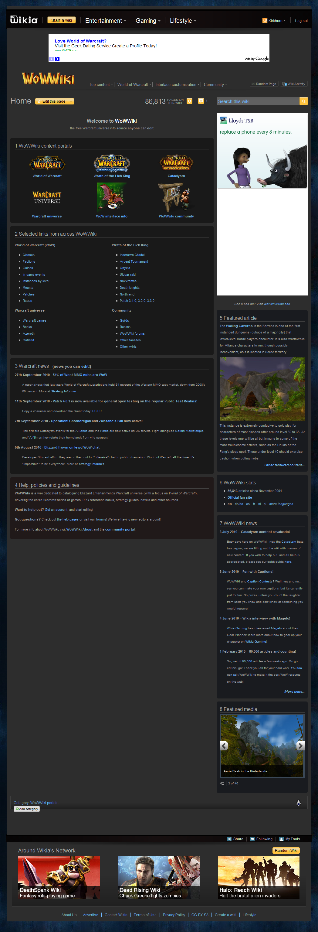 Forum:Should WoWWiki leave Wikia? - Wowpedia - Your wiki guide to