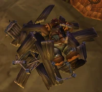 Image of Burning Debris