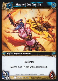 Maeryl Leafstrike TCG Card