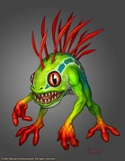Murloc on the BlizzCon 2007 key art