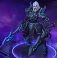 Sonya Deathbringer skin in Heroes of the Storm.