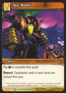 You, Robot TCG Card