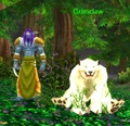 Cerallean Whiteclaw and Grimclaw in Cataclysm.