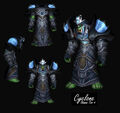 Male Orc wearing Cyclone Armor