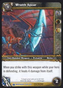 Wraith Spear TCG Card