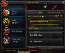 Casual panel, patch 5.4.8