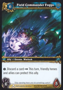 Field Commander Foggo TCG Card